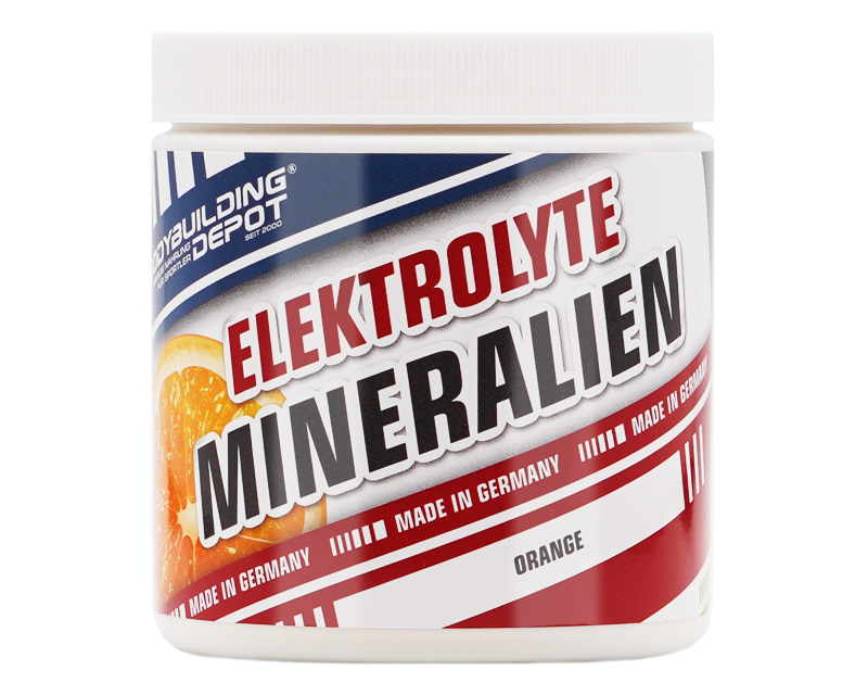 Elektrolyte Mineralien Pulver Dose