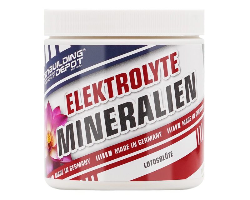 Elektrolyte Mineralien Pulver