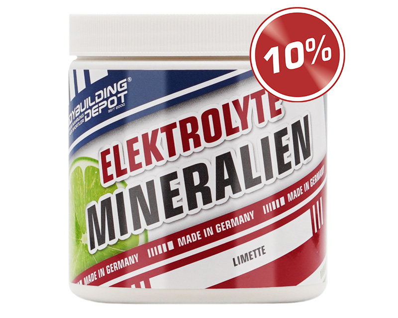 Elektrolyte Mineralien Pulver
