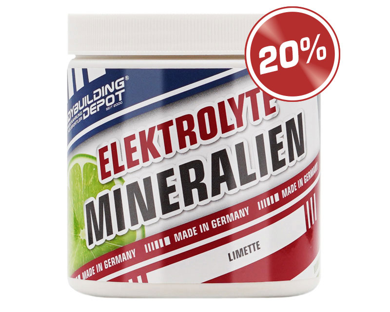 Elektrolyte Mineralien Dose