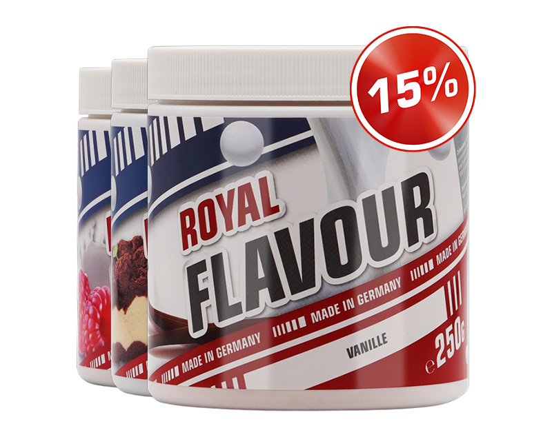 3 mal verschiedene Flavour Sorten