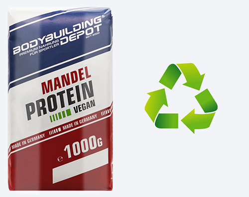 Mandelprotein umweltfreundlich