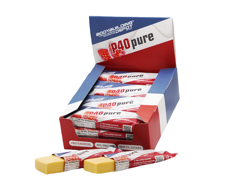 p40 Pure Proteinriegel