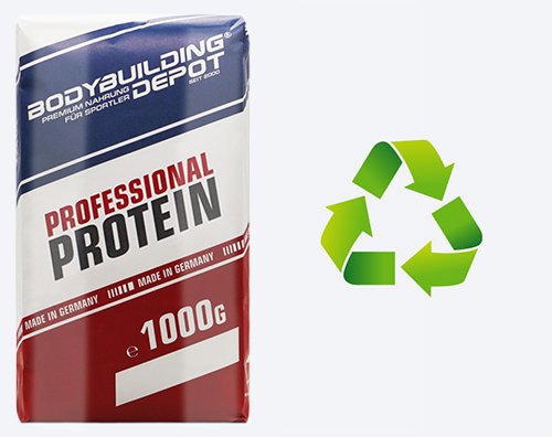 Bild zeigt Professional Protein mit Umwelt-Icon