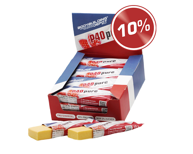 p40 Pure Proteinriegel
