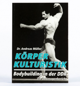 Bild zeigt Cover zu Buch - Körperkulturistik - Bodybuilding in der DDR