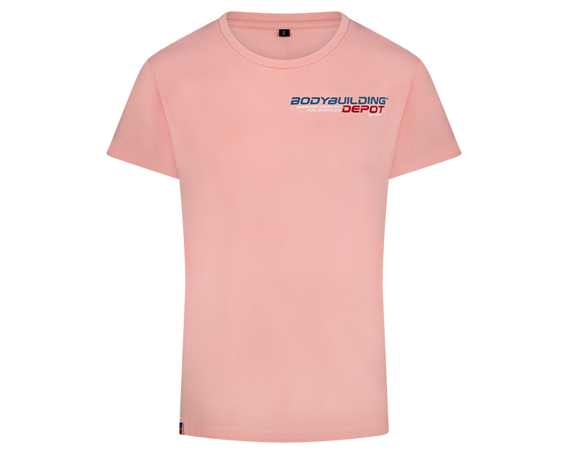 Bodybuilding Depot T-Shirt lachsrosa