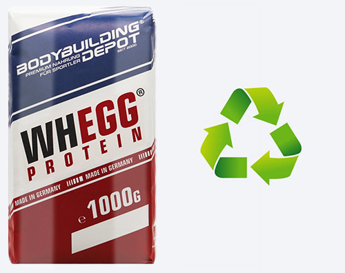 Whegg Protein Papiertüte