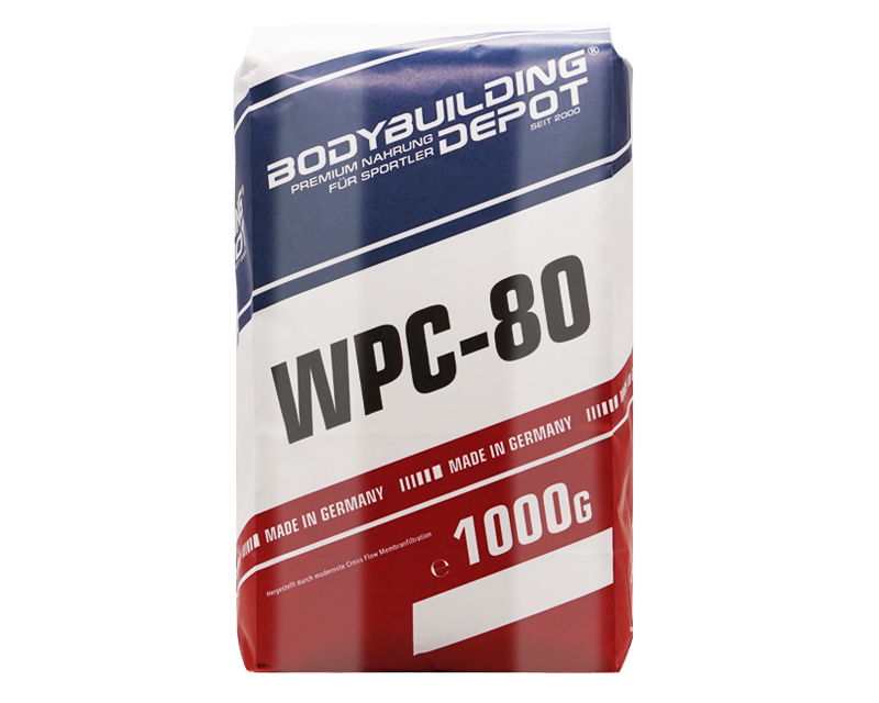WPC-80 Whey Protein Papiertüte
