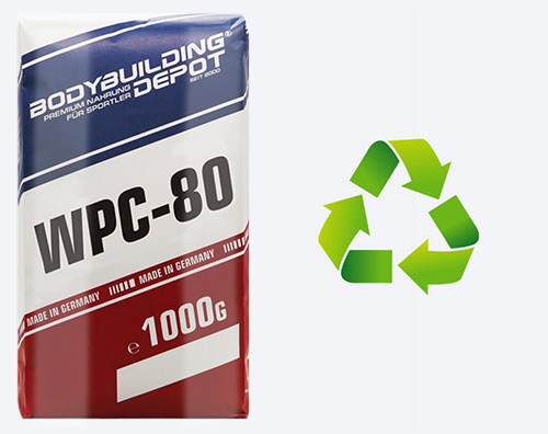 WPC-80 Papiertüten Recycling