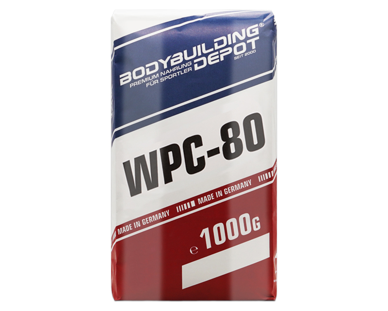 wpc 80 whey Potein Pulver Produktbild